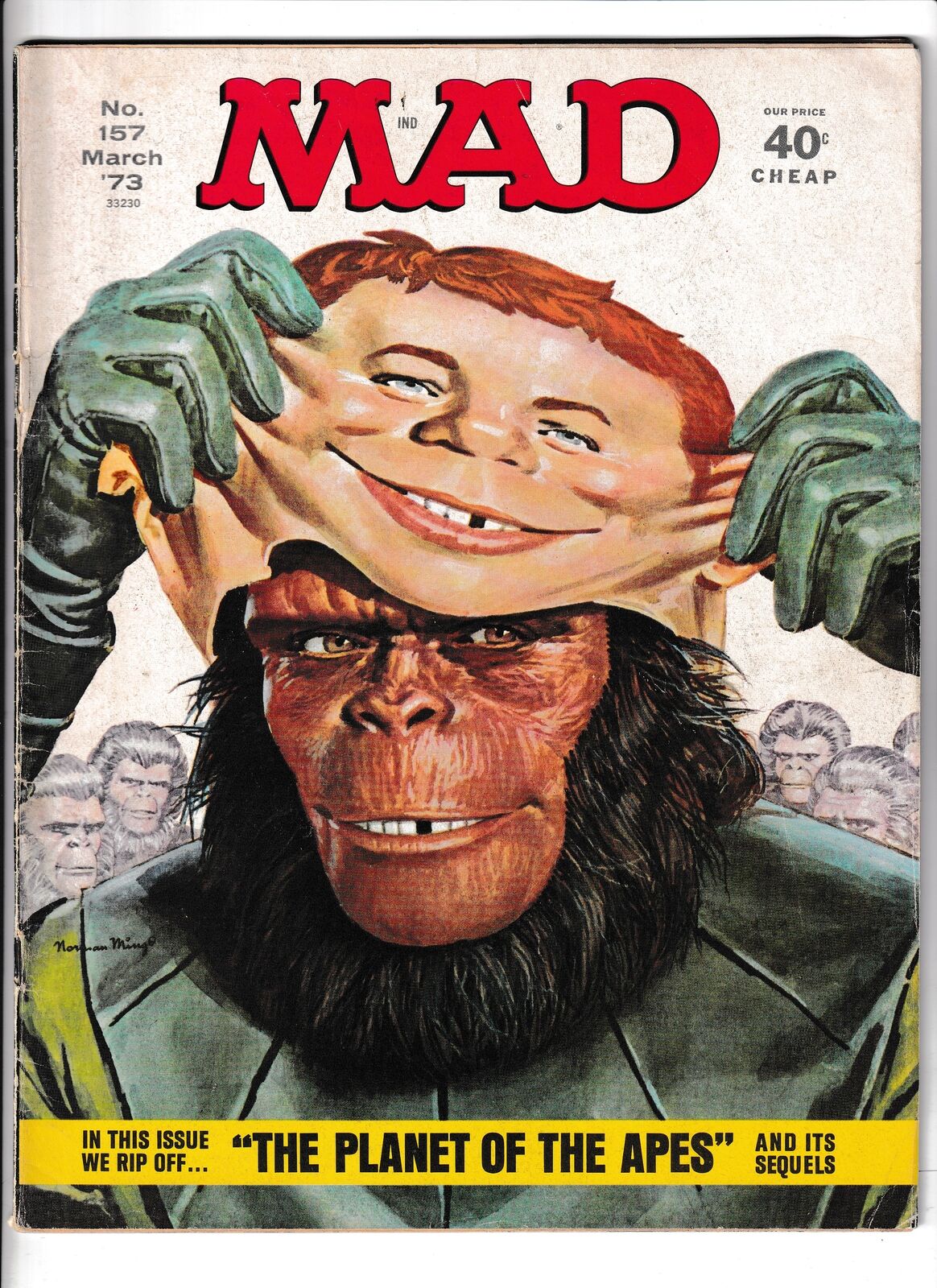 MAD Magazine #157 (1973) E.C. Publications Comics