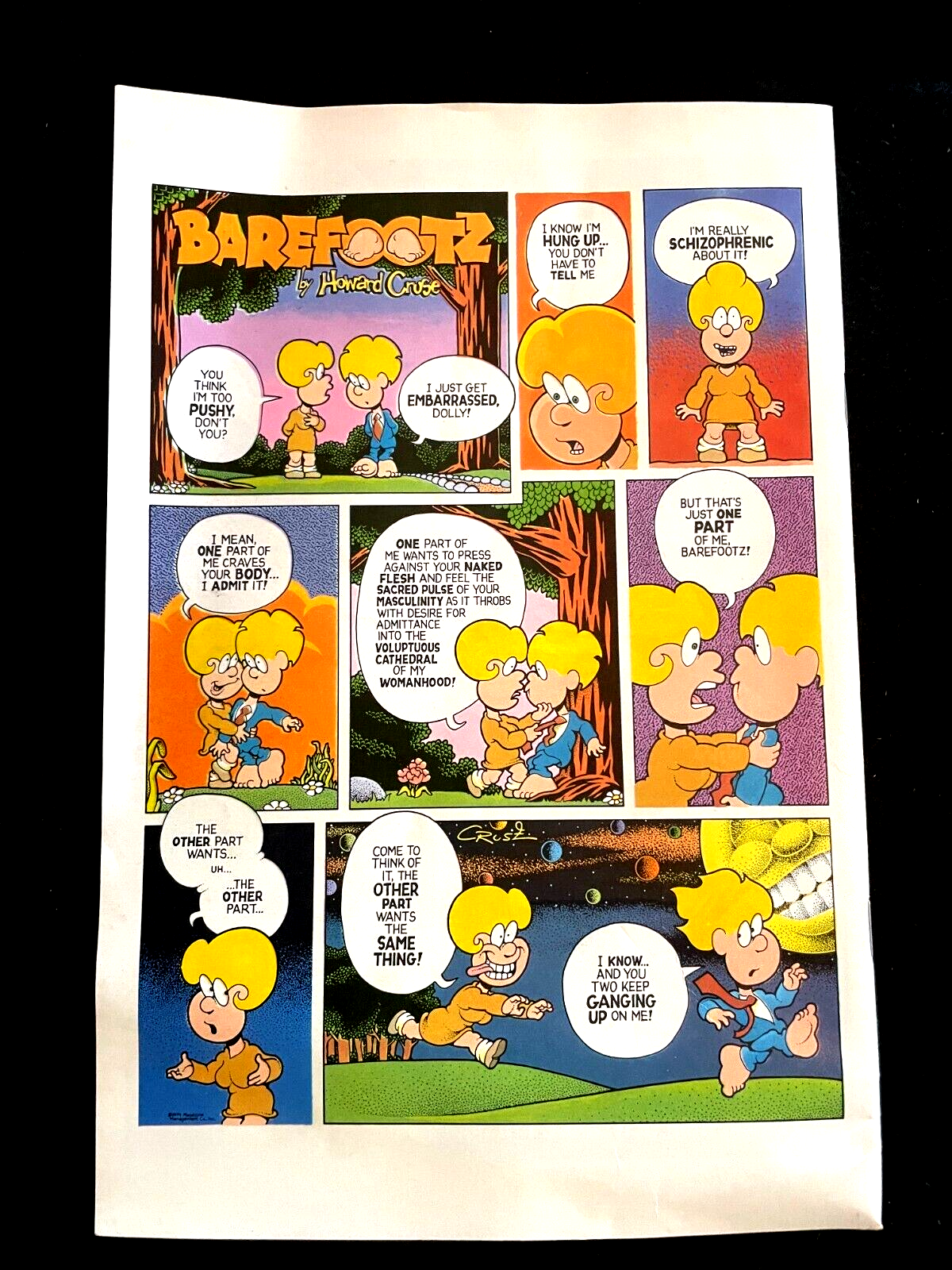 Barefootz - The Comix Book Stories #1  1986