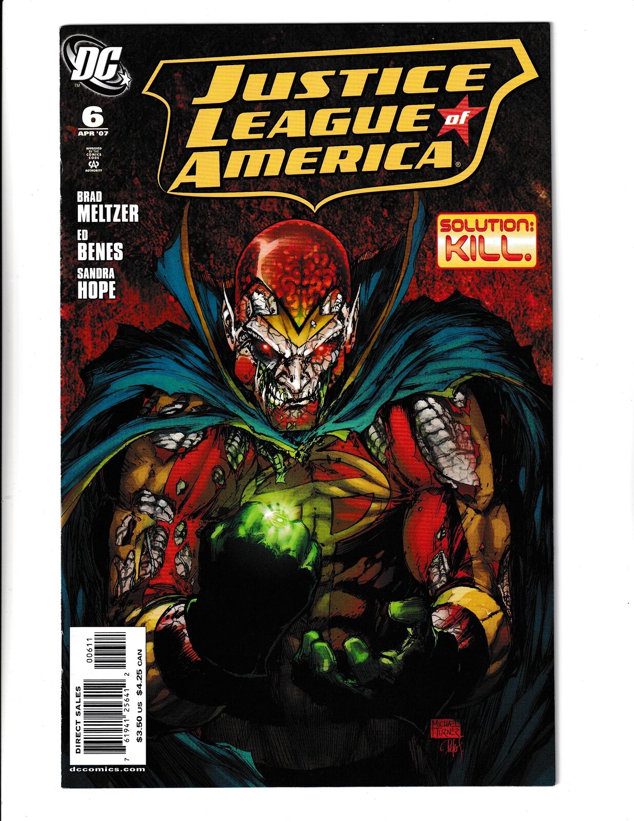 Justice League of America #6 (2007) DC Comics