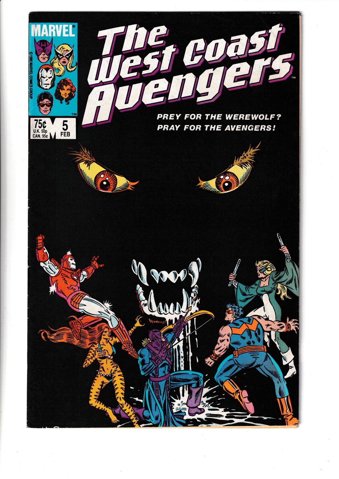 West Coast Avengers #4 (1986) Marvel Comics