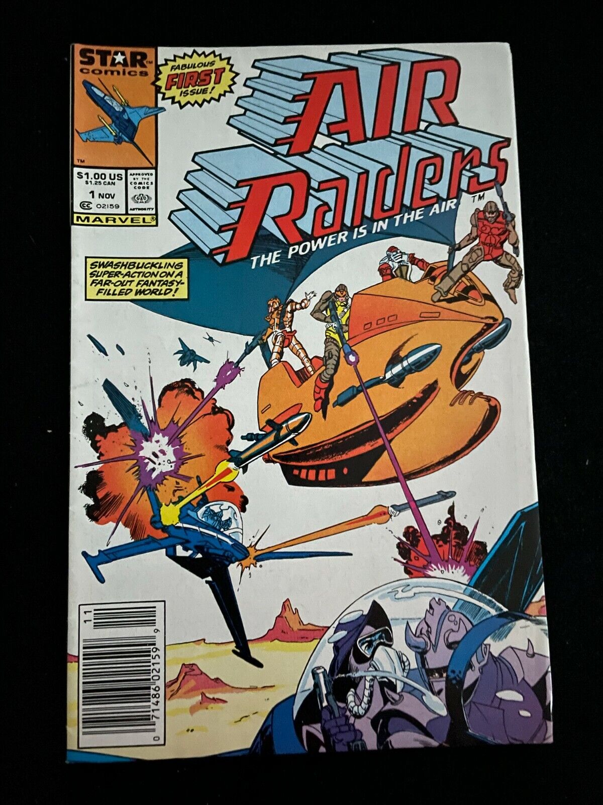 Air Raiders #1 Nov 1987