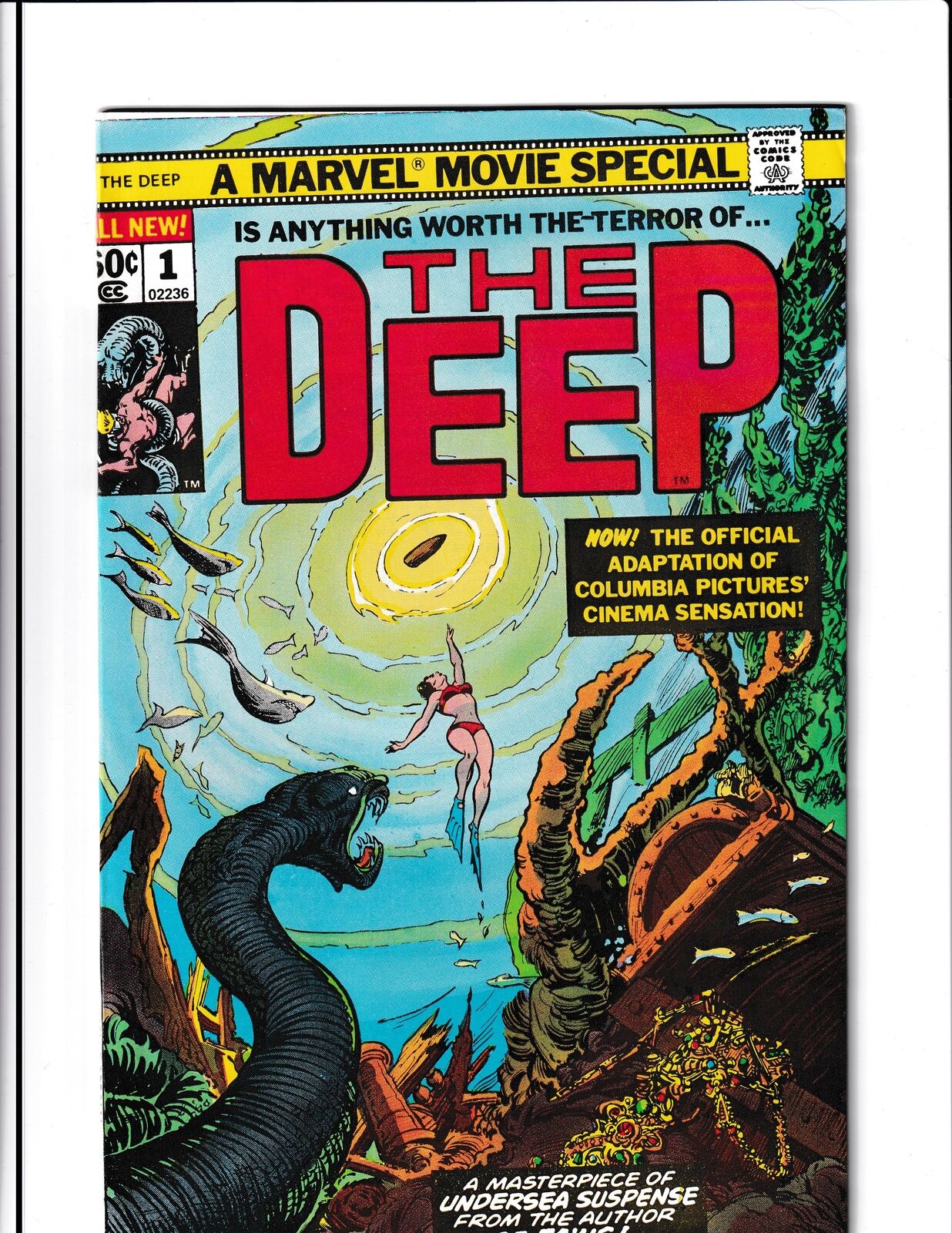 Marvel Movie Special: The Deep #1 (1977) Marvel Comics