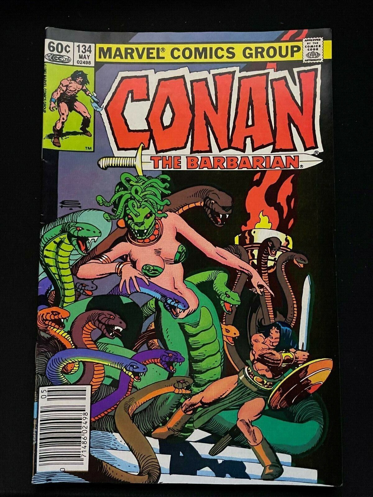 Conan the Barbarian #134 "A Hitch in Time"  May 1982