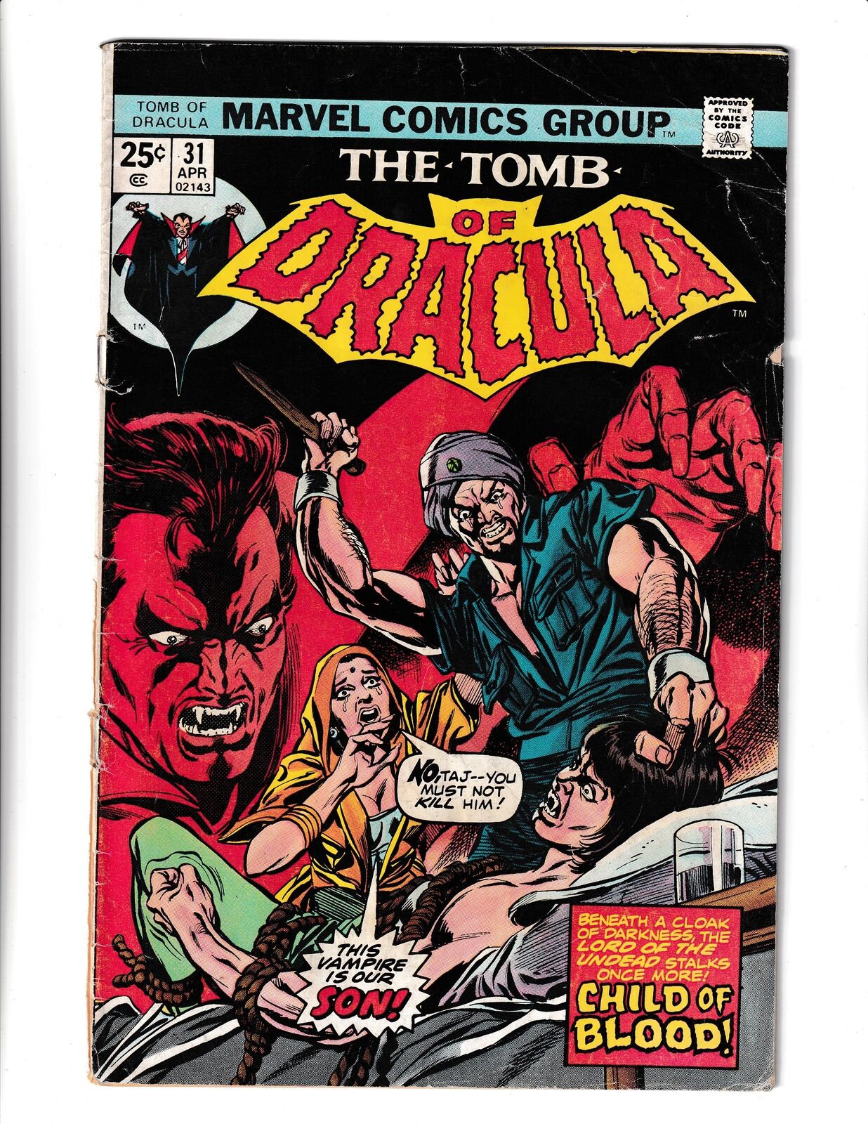 Tomb of Dracula #31 (1975) Marvel Comics