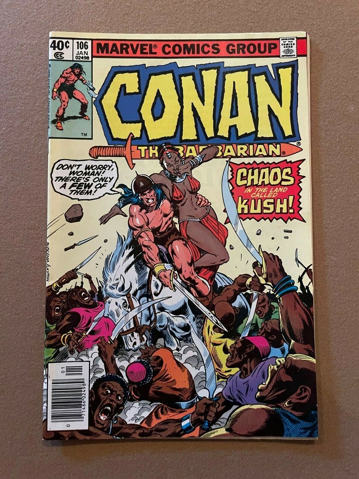 Conan the Barbarian No. 106 Marvel Comics