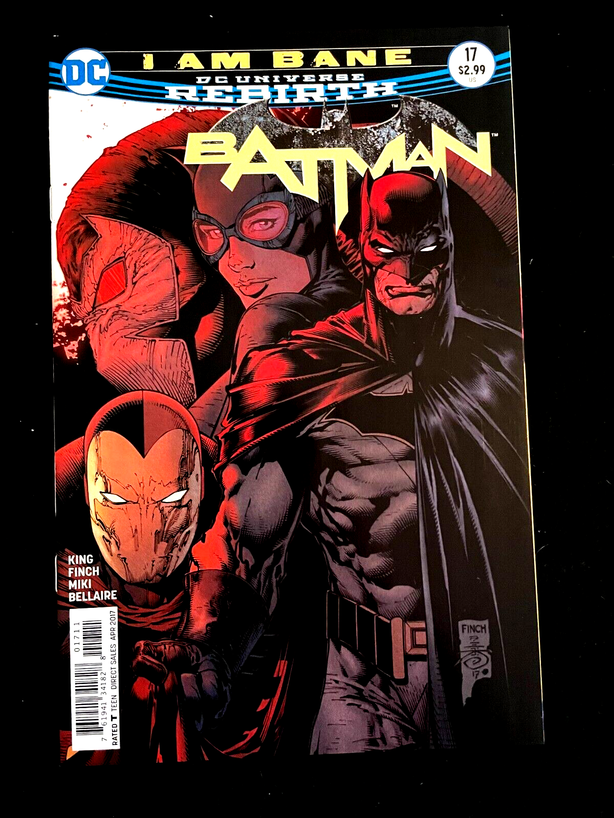 Batman #17 2017 - David Finch Cover - VERY HIGH GRADE