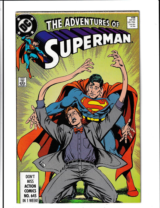 Adventures of Superman #458 (1989) DC Comics