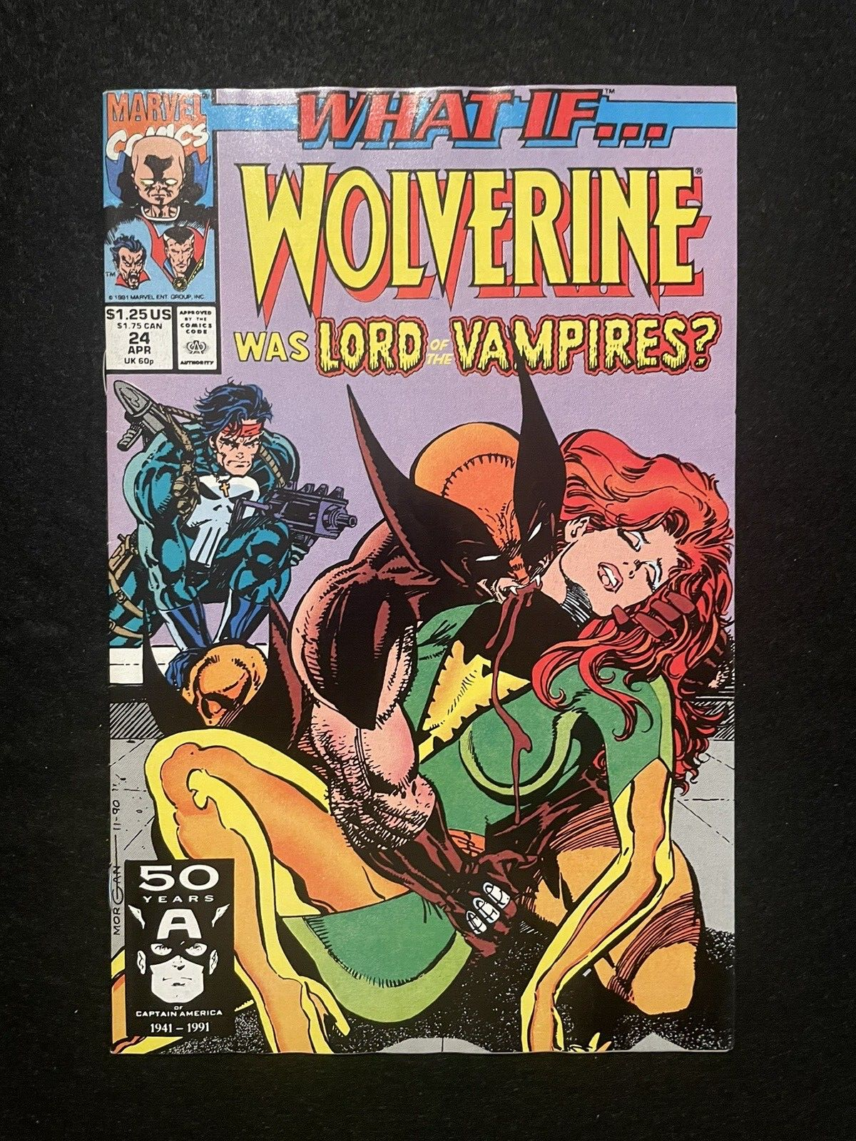 What if... Wolverine was Lord of the Vampires? #24 (1991) Marvel Comics