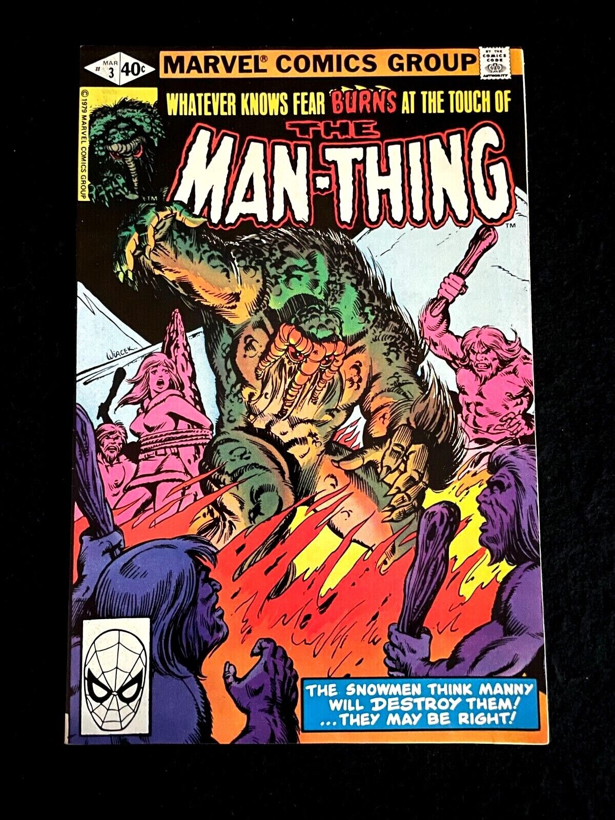 The Man-Thing #3 1980 - HIGH GRADE