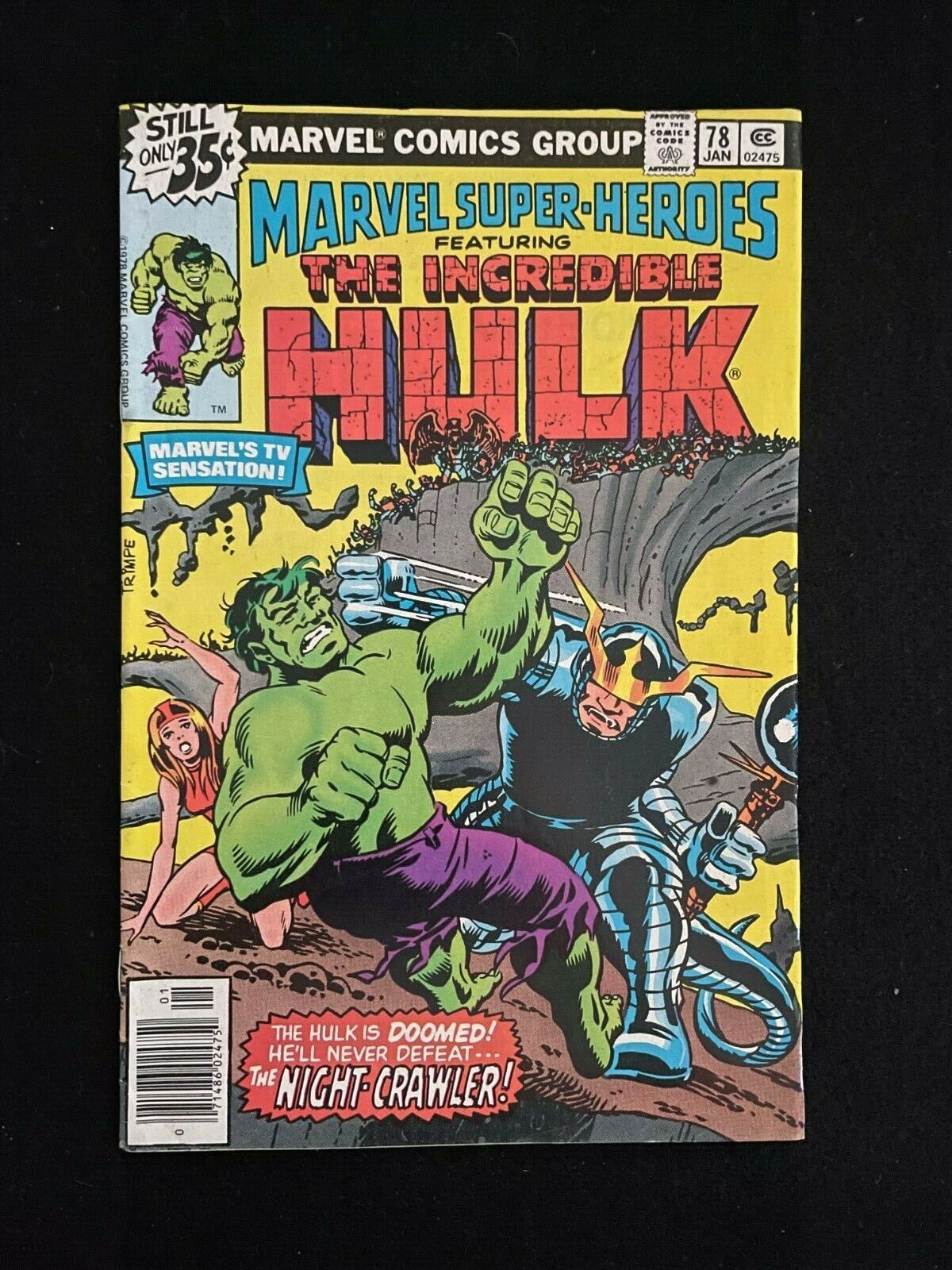 Marvel Super Heroes - The Incredible Hulk #78 - Jan '79