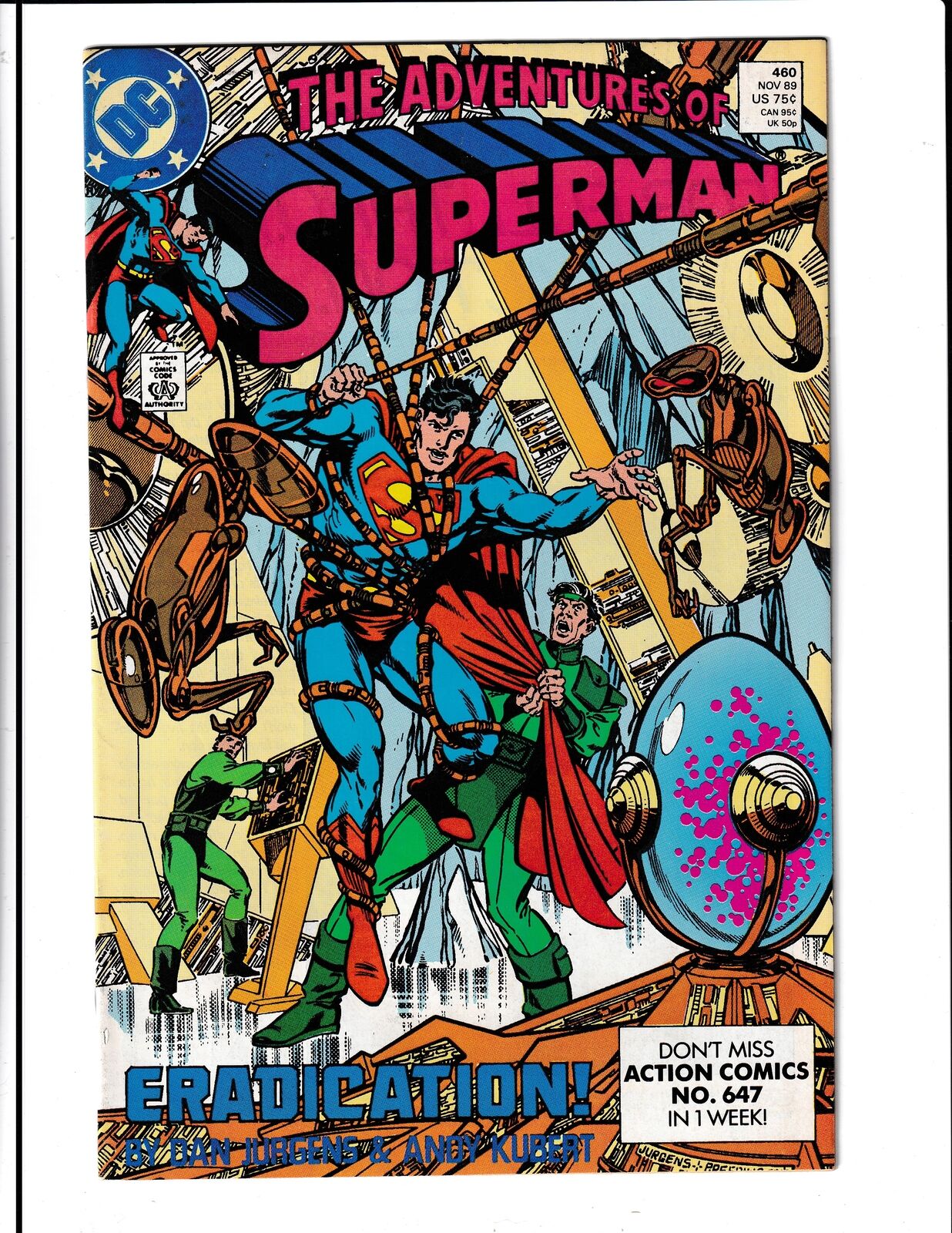 Adventures of Superman #460 (1989) DC Comics