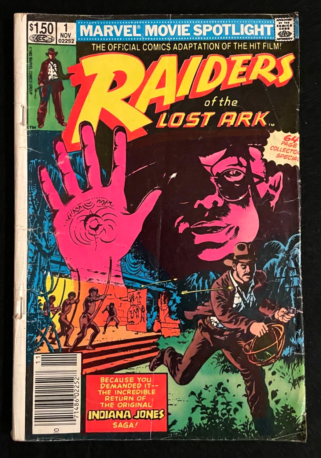 Raiders of the Lost Ark #1 1981 - Canadian Newsstand