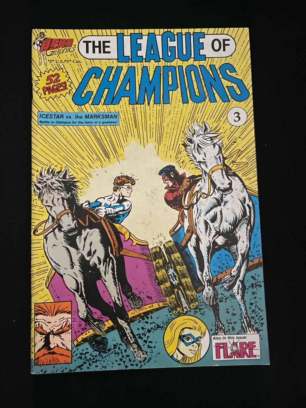 League of Champions #3 April 1991