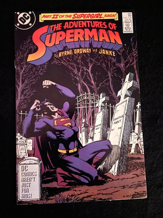 Adventure of Superman #444 1988 - VERY HIGH GRADE