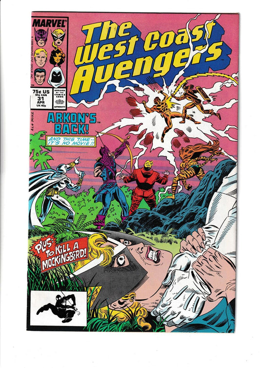 West Coast Avengers #31 (1988) Marvel Comics