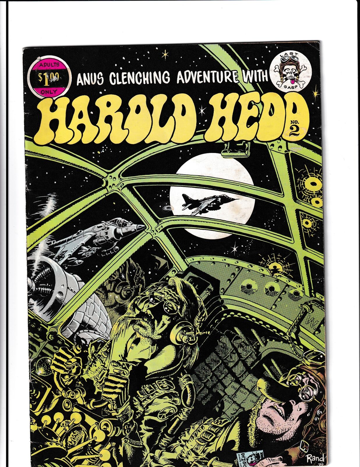 Harold Hedd #2 (1973) Last Gasp Comics