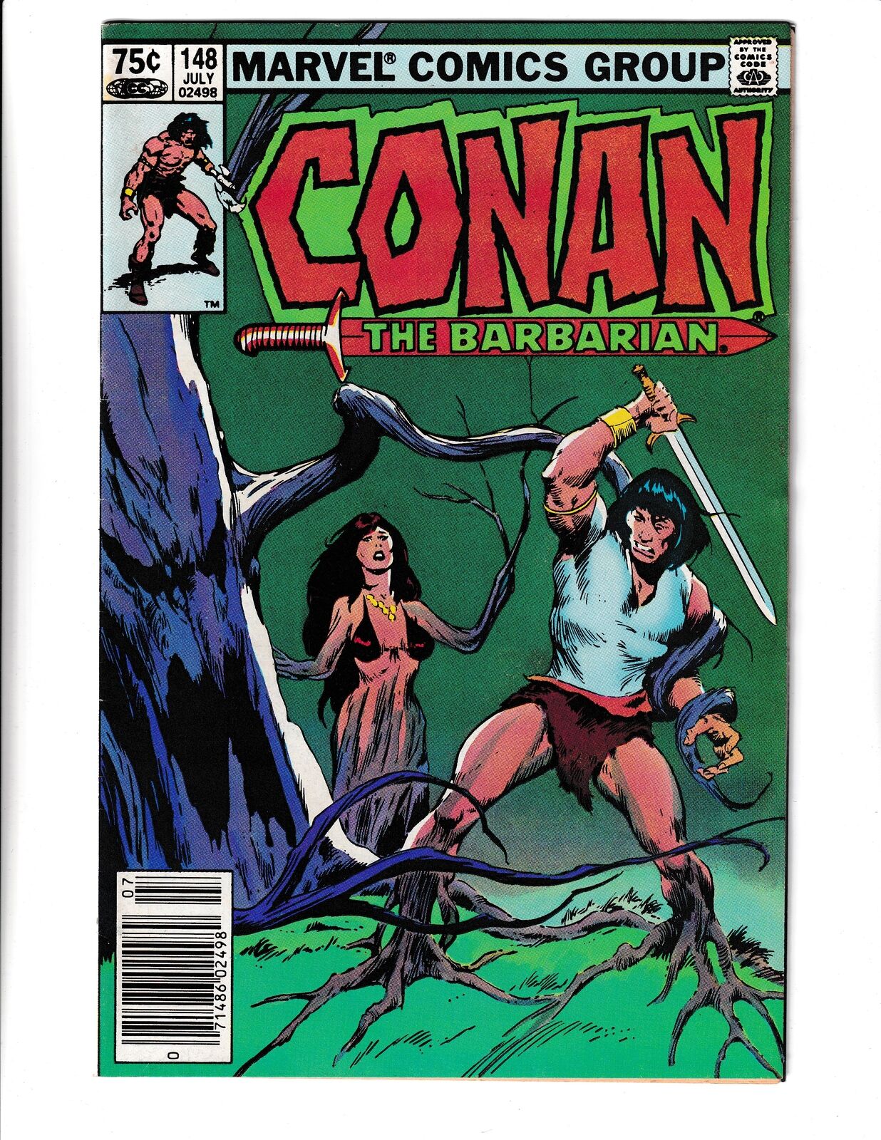 Conan the Barbarian #148 (1983) 75c CDN News Marvel Comics