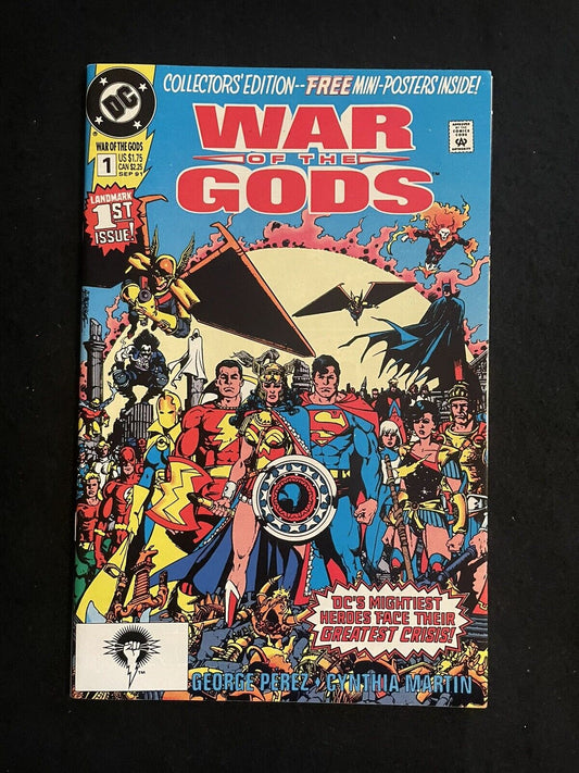 War of the Gods #1 George Perez Cover 1991 DC Comics