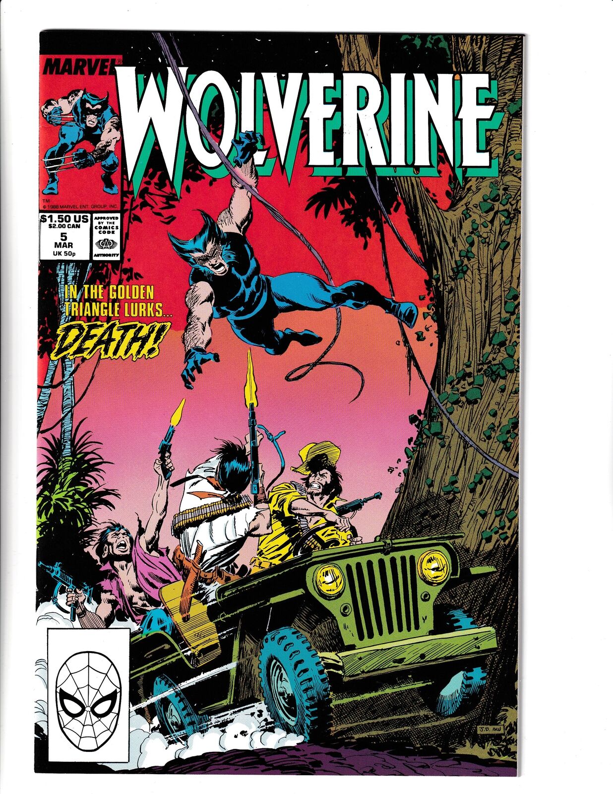 Wolverine #5 (1989) High Grade Marvel Comics