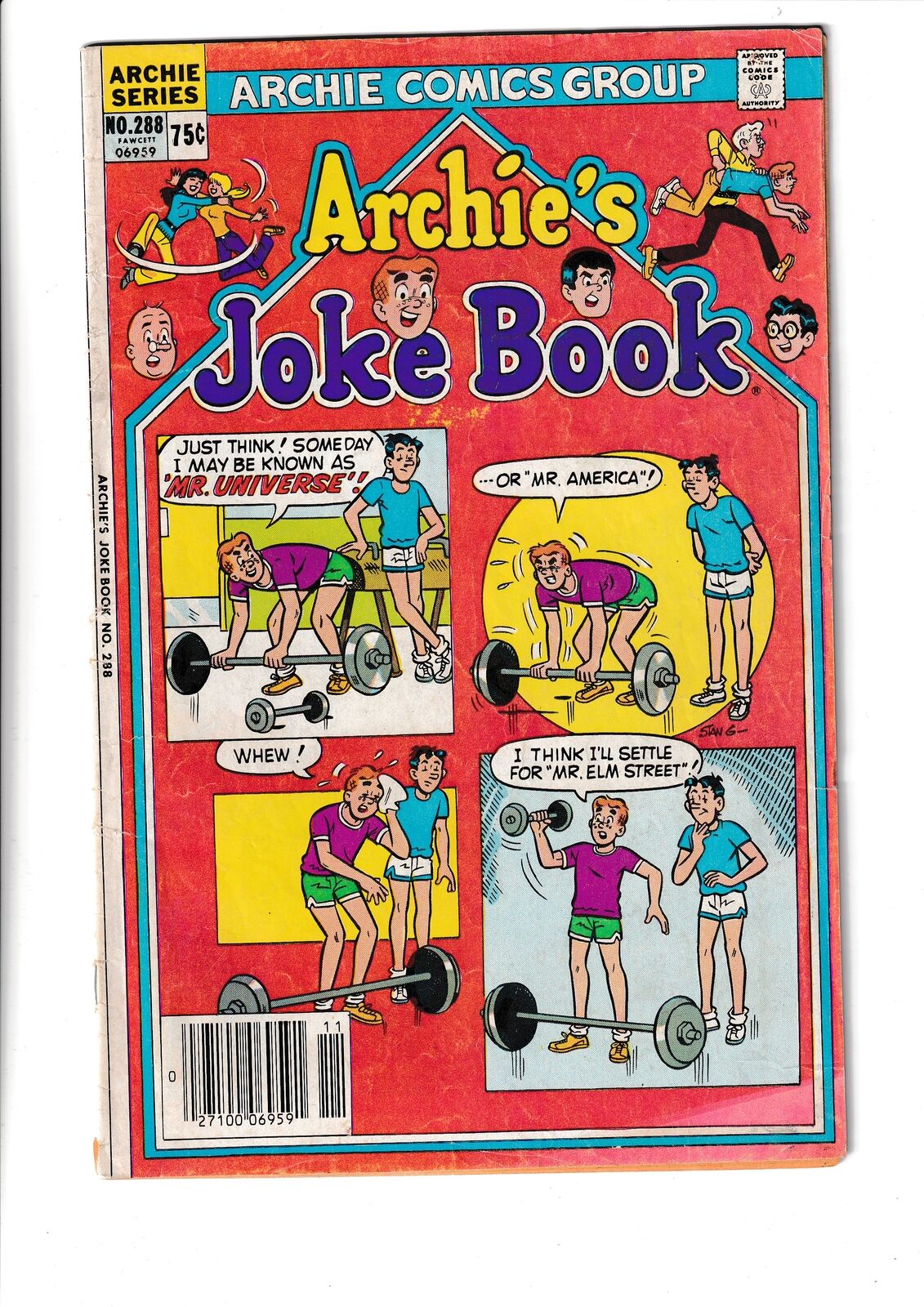 Archie's Joke Book #288 (1982) Last Issue in Series Archie Comics