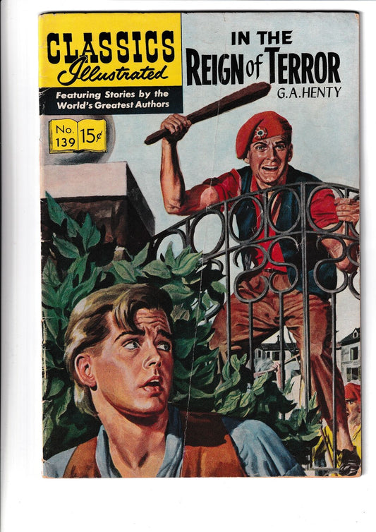 Classics Illustrated #139 #HRN 139 (1957) Gliberton Comics