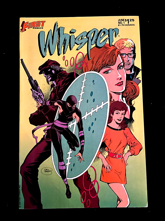 Whisper #1 1986 - VERY HIGH GRADE - First Comics