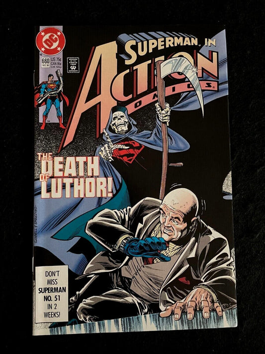 Action Comics #660 1990 - HIGH GRADE