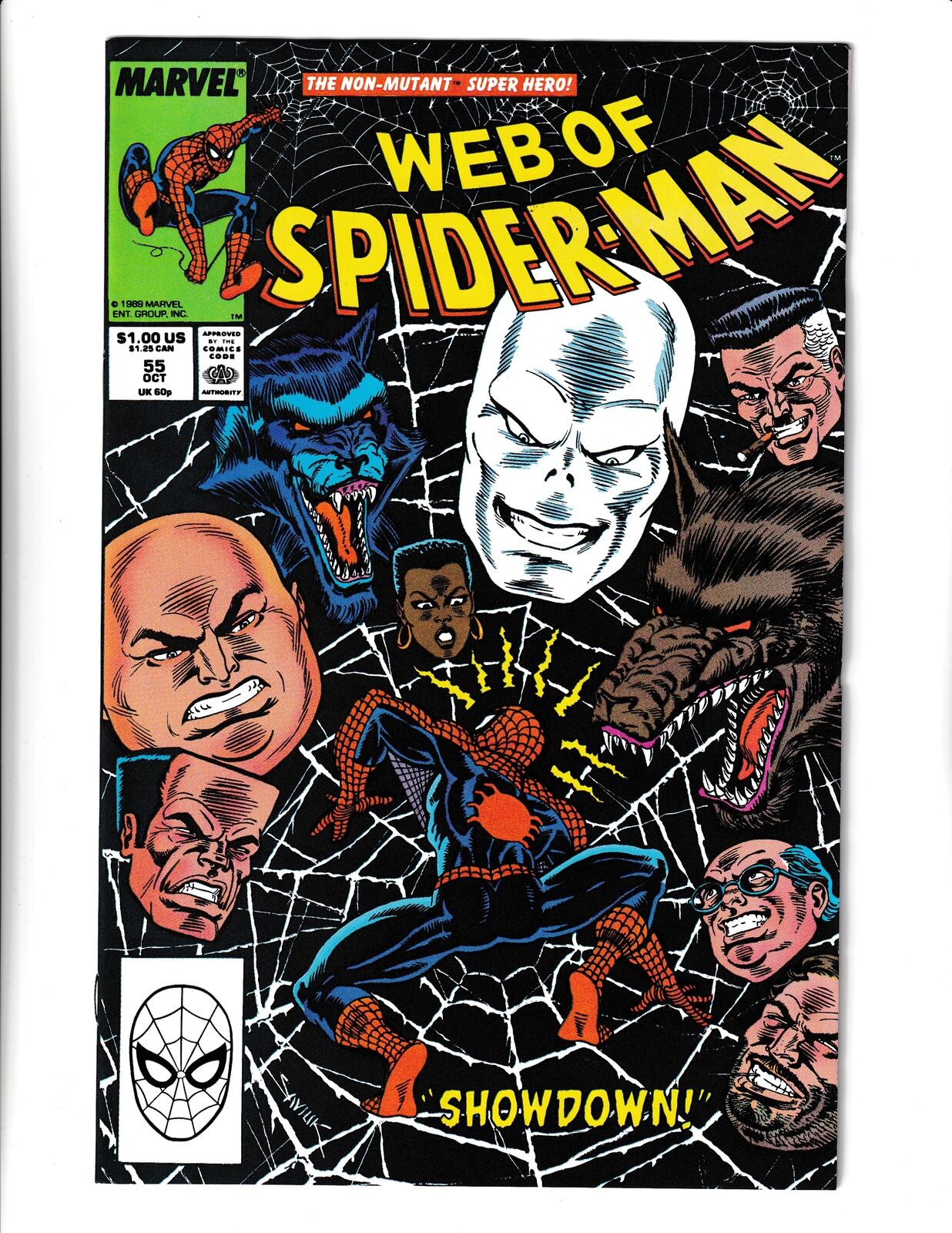 Web of Spider-Man #55 (1989) Marvel Comics