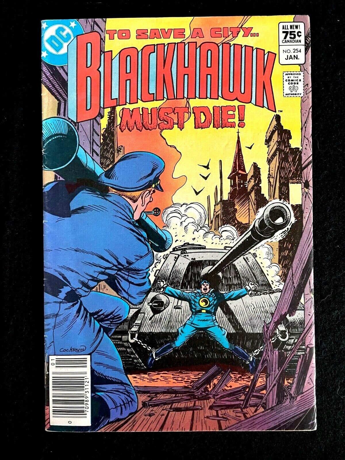 Blackhawk #254 Jan 1983