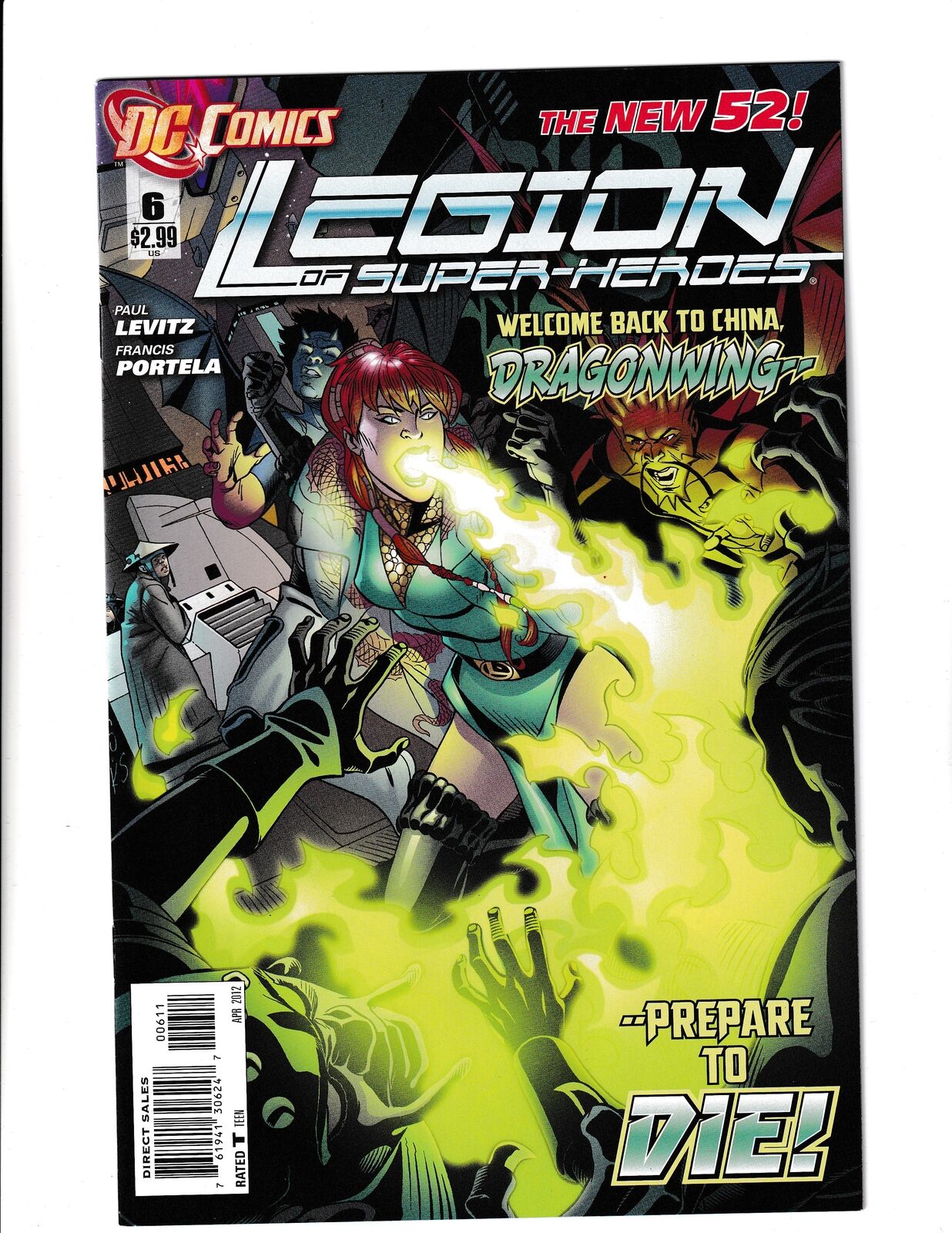 Legion of Super-Heroes #6 (2012) DC Comics