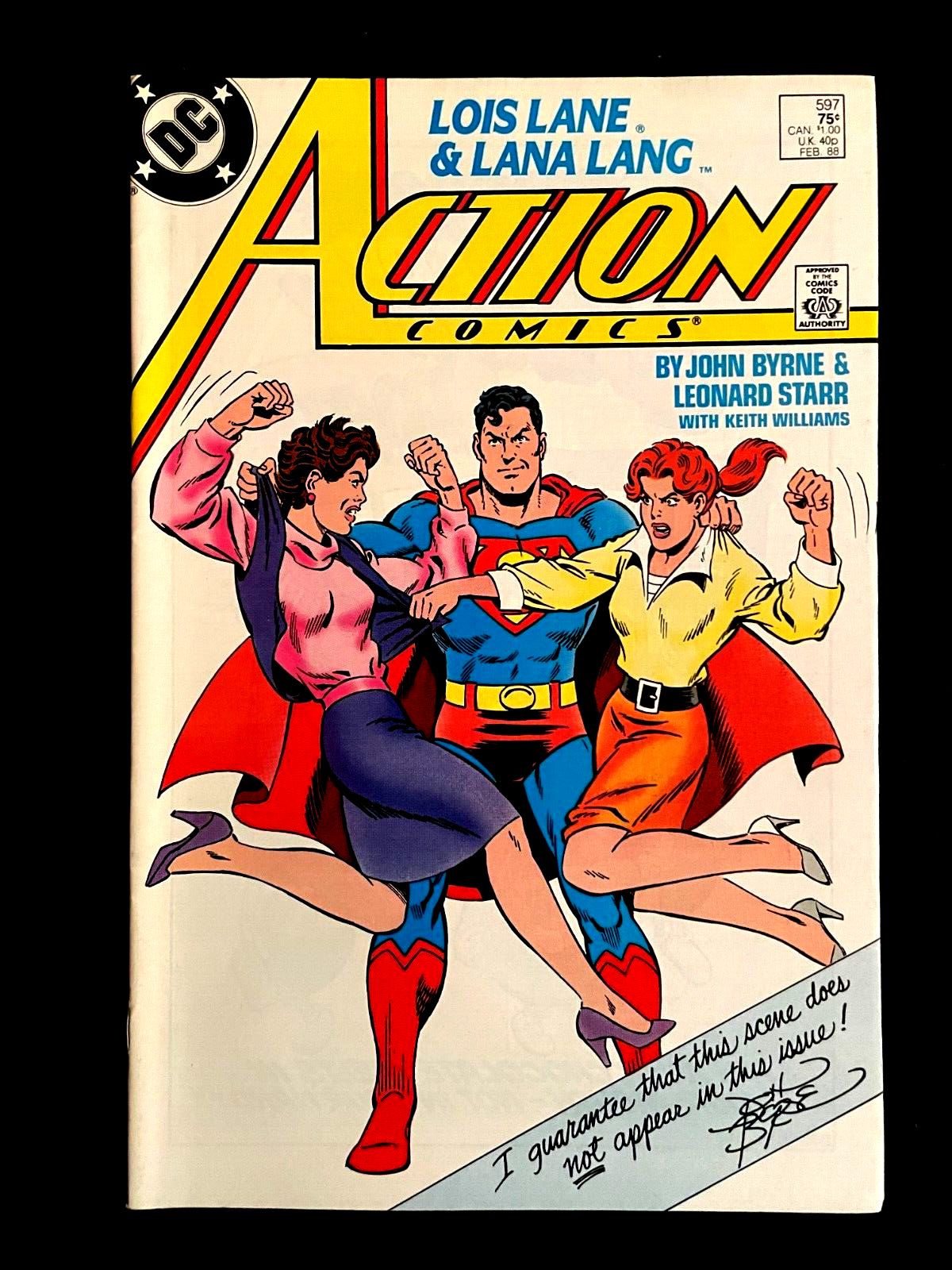 Action Comics #597 1988 - VERY HIGH GRADE