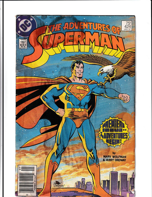 Adventures of Superman #424 (1987) DC Comics