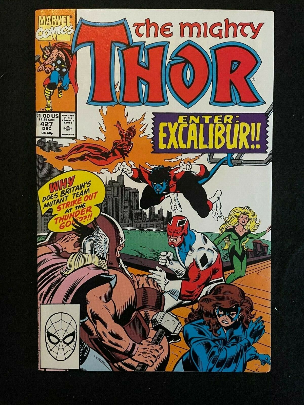 Thor (Mighty) #427 1990 Marvel Comics "Enter Excalibur"