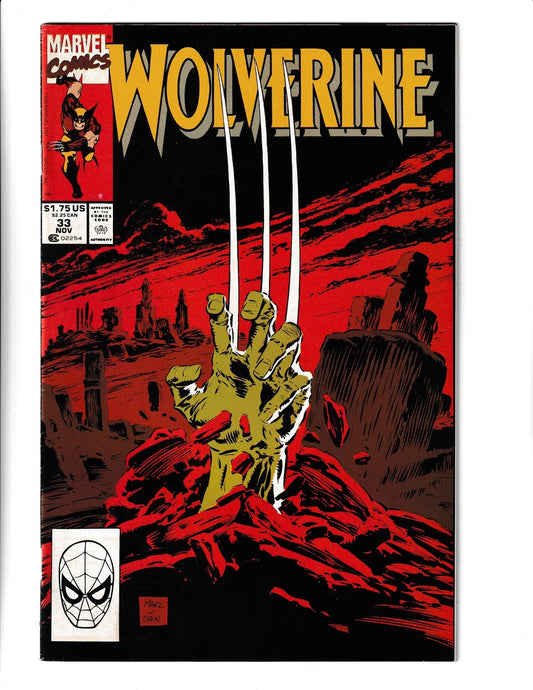 Wolverine #33 (1990) High Grade Marvel Comics