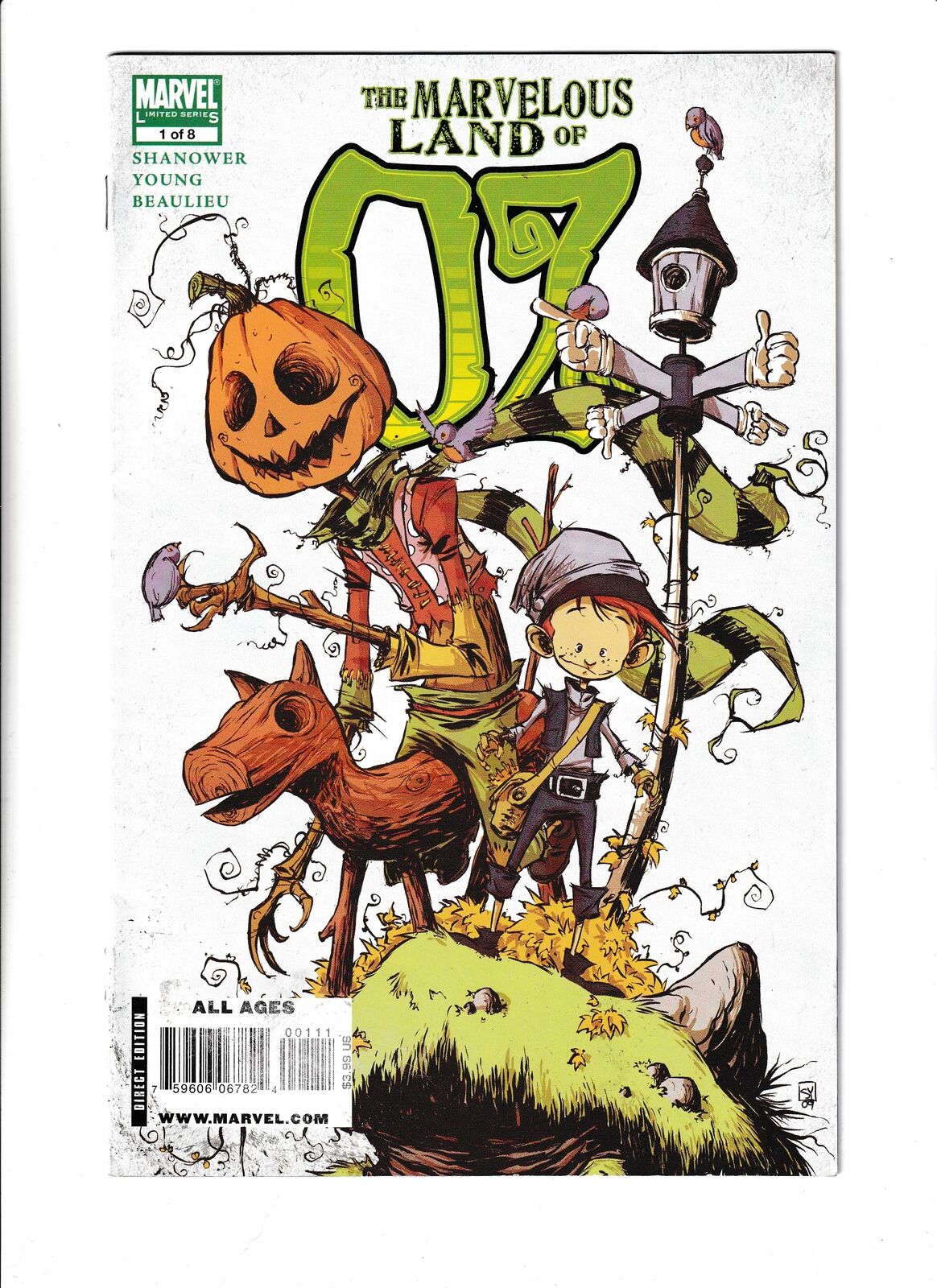 Marvelous Land of OZ #1 (2010) Marvel Comics