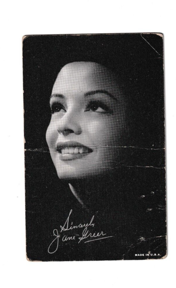 Arcade Cards 1940's - Celebrities - Jane Greer