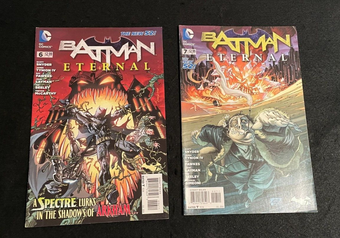 8 issue Run of Batman: Eternal #2-9 2014