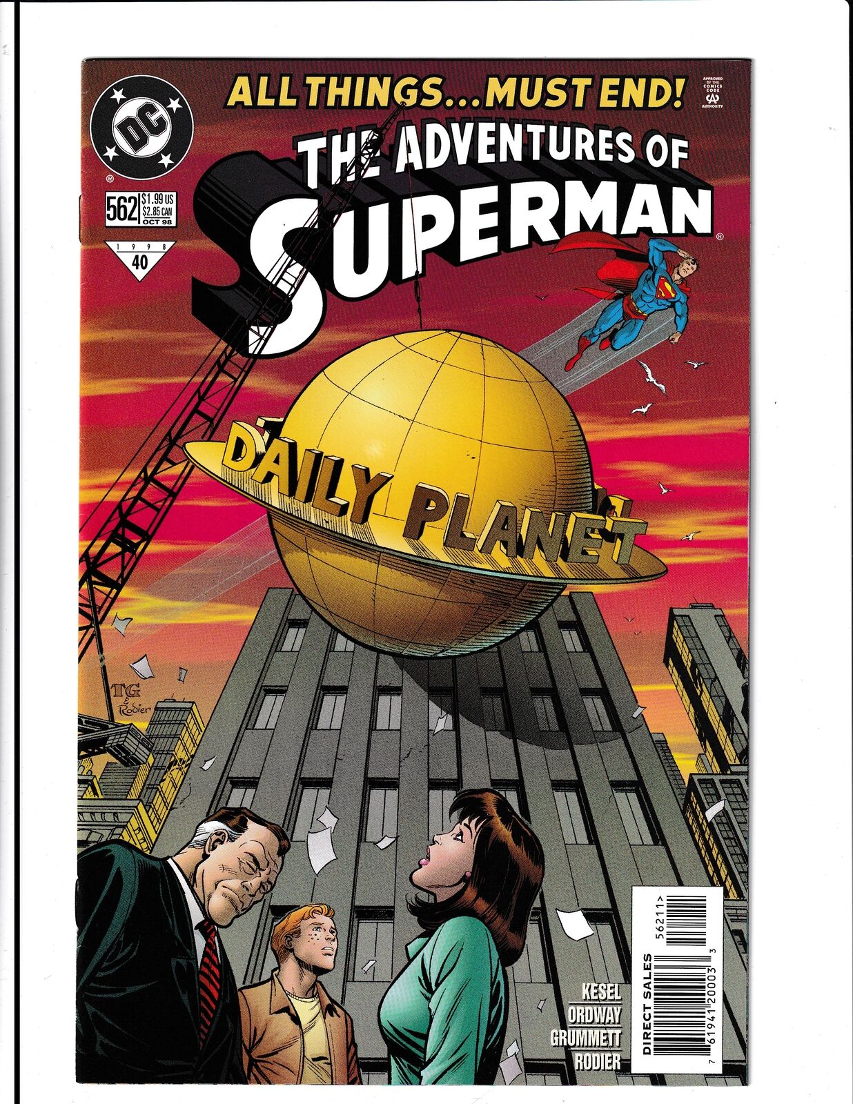 Adventures of Superman #562 (1998) HIGH GRADE DC Comics