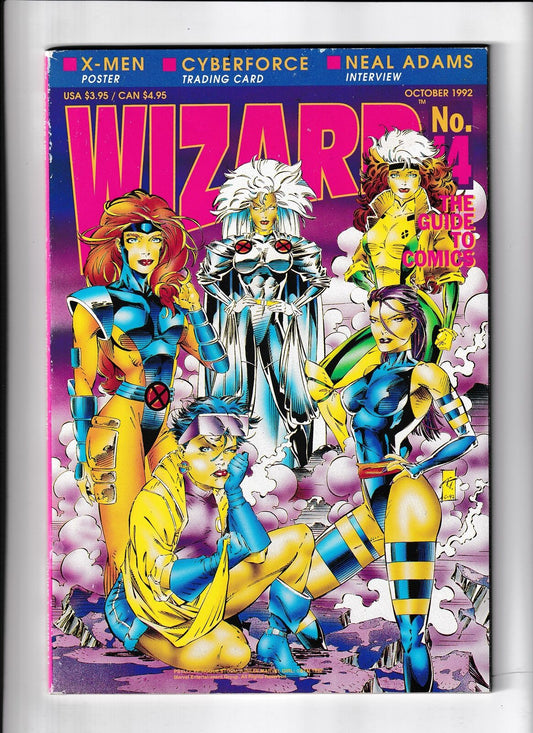 Wizard Comics Magazine #14 (1992) Poster Attached Wizard Comics