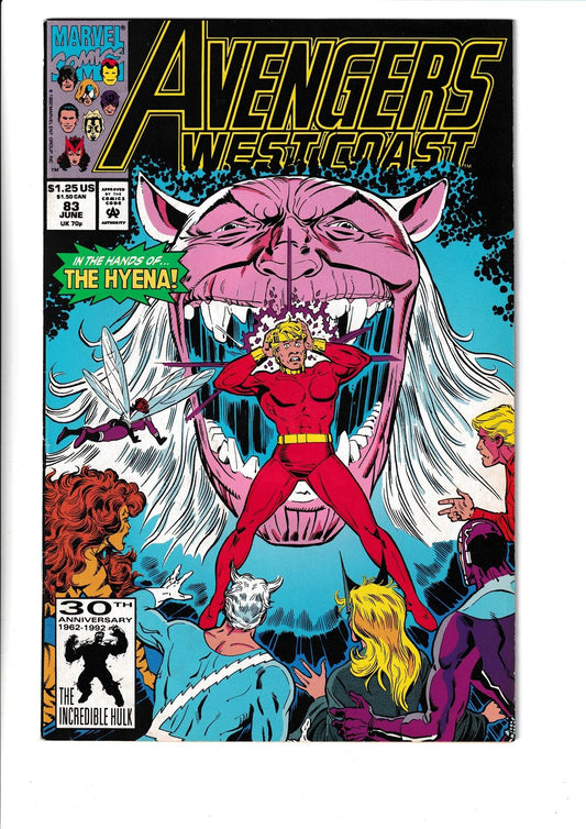 Avengers West Coast #53 (1989) Marvel Comics