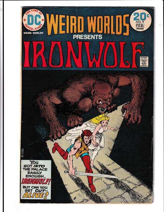 Weird Worlds #9 (1974) Dc Comics