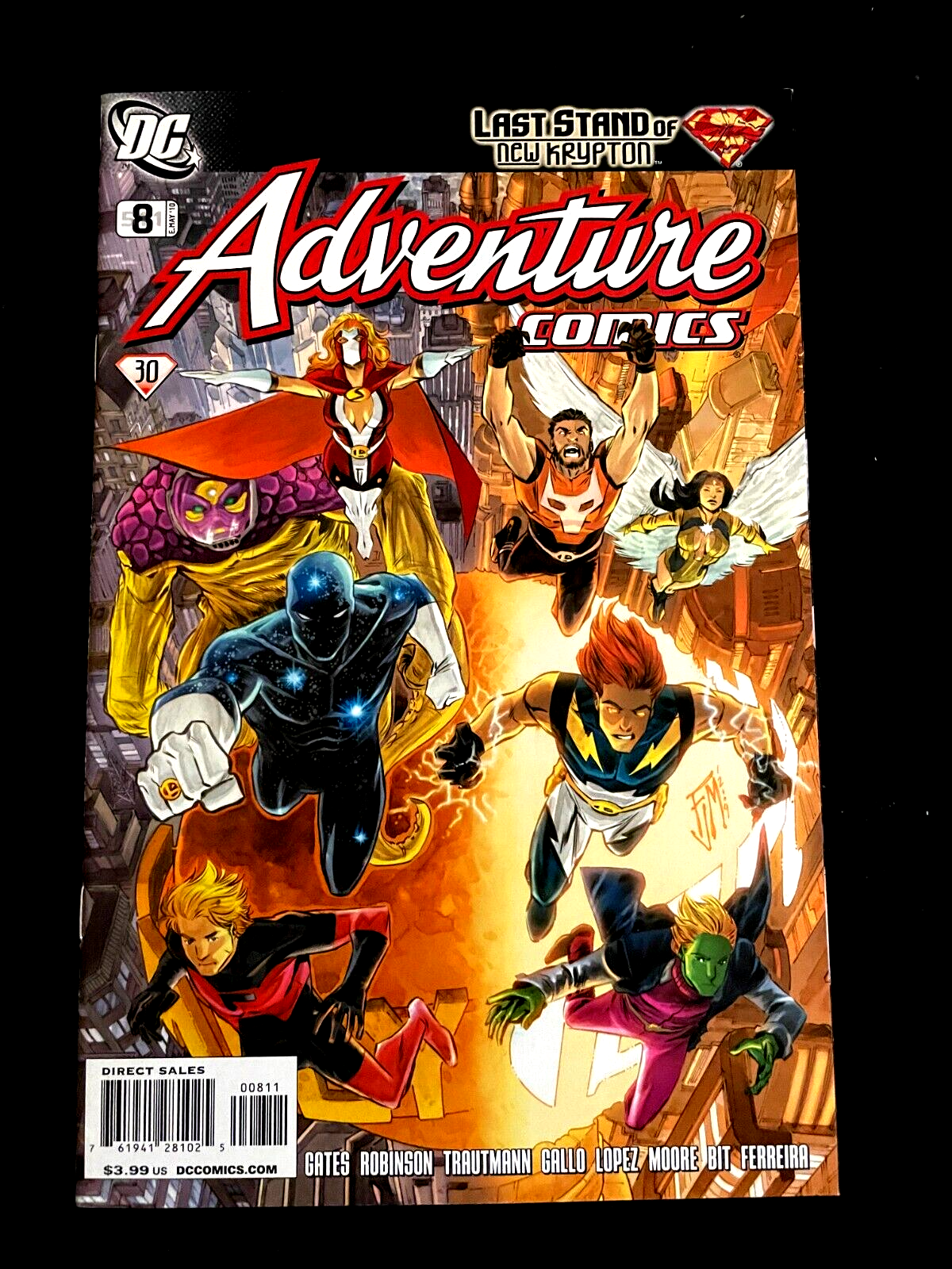 Adventure Comics #8 2010  - HIGH GRADE - Combined Shipping