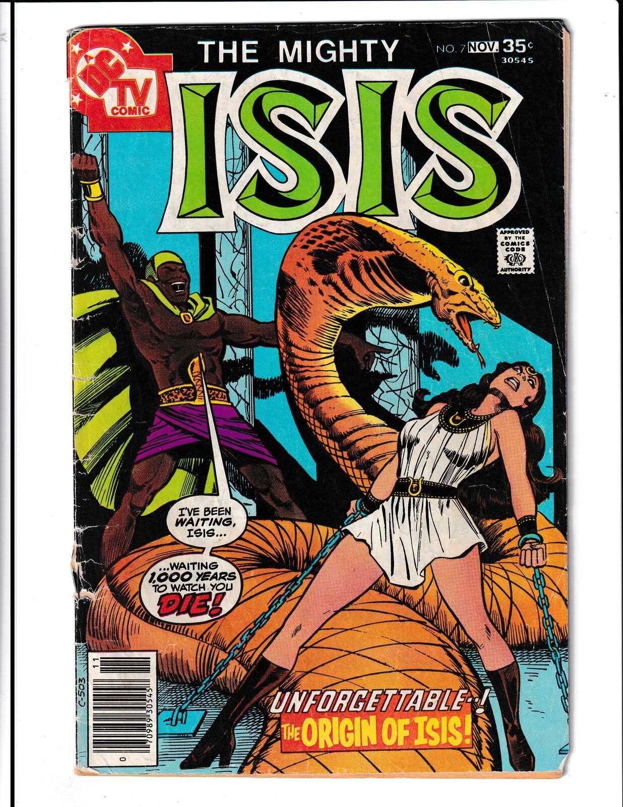 Isis #7 (1977) DC Comics