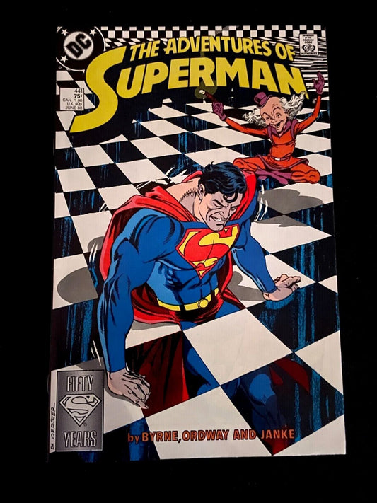 Adventure of Superman #441 1988 - VERY HIGH GRADE