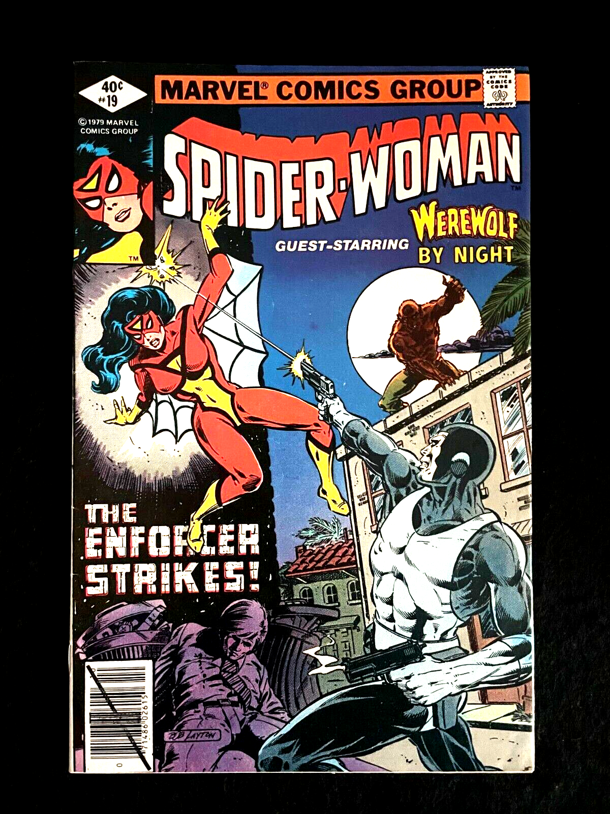 Spider-Woman #19 1979 - Guest Starring Werewolf by Night