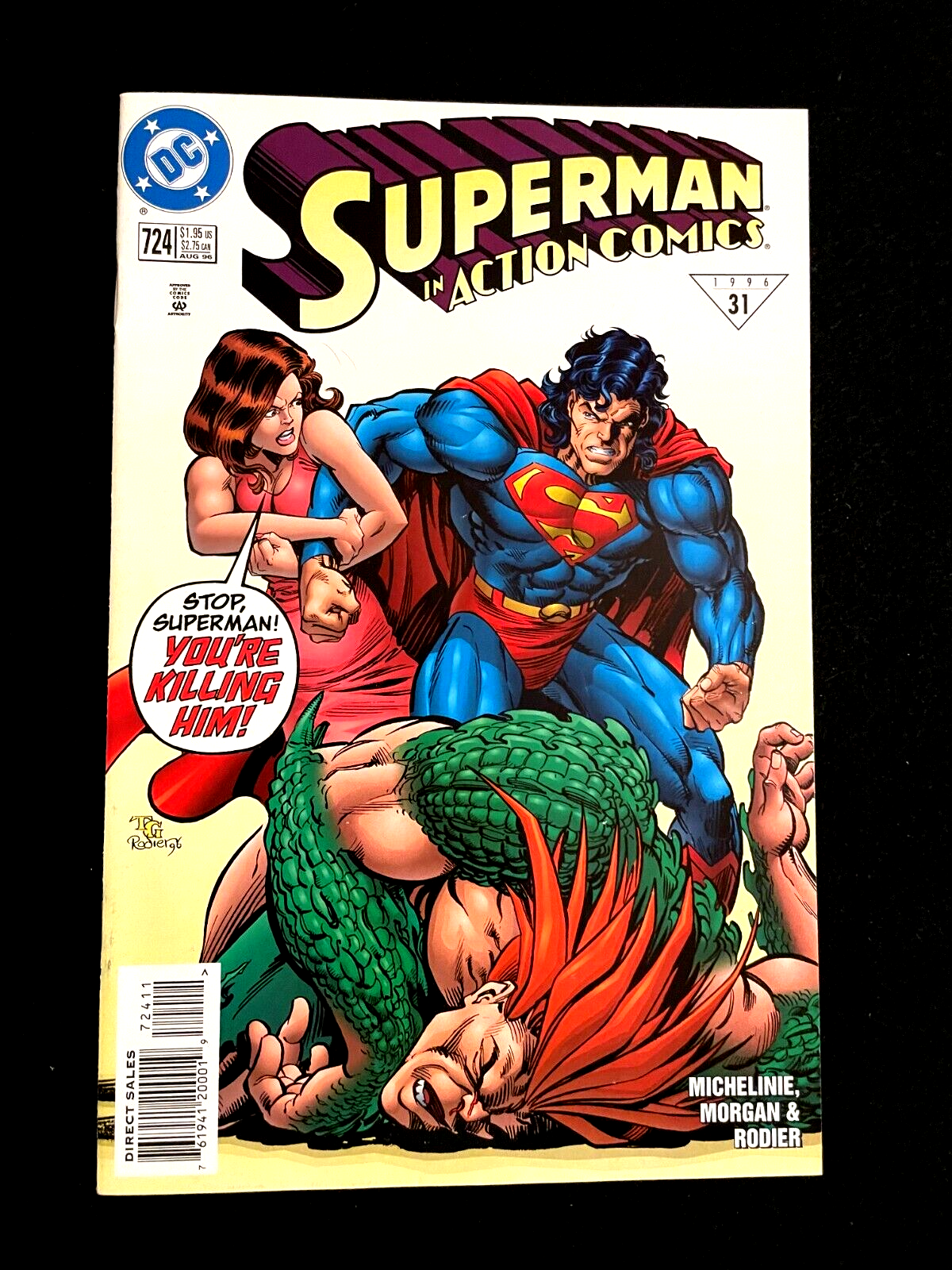 Action Comics #724 1996 - HIGH GRADE