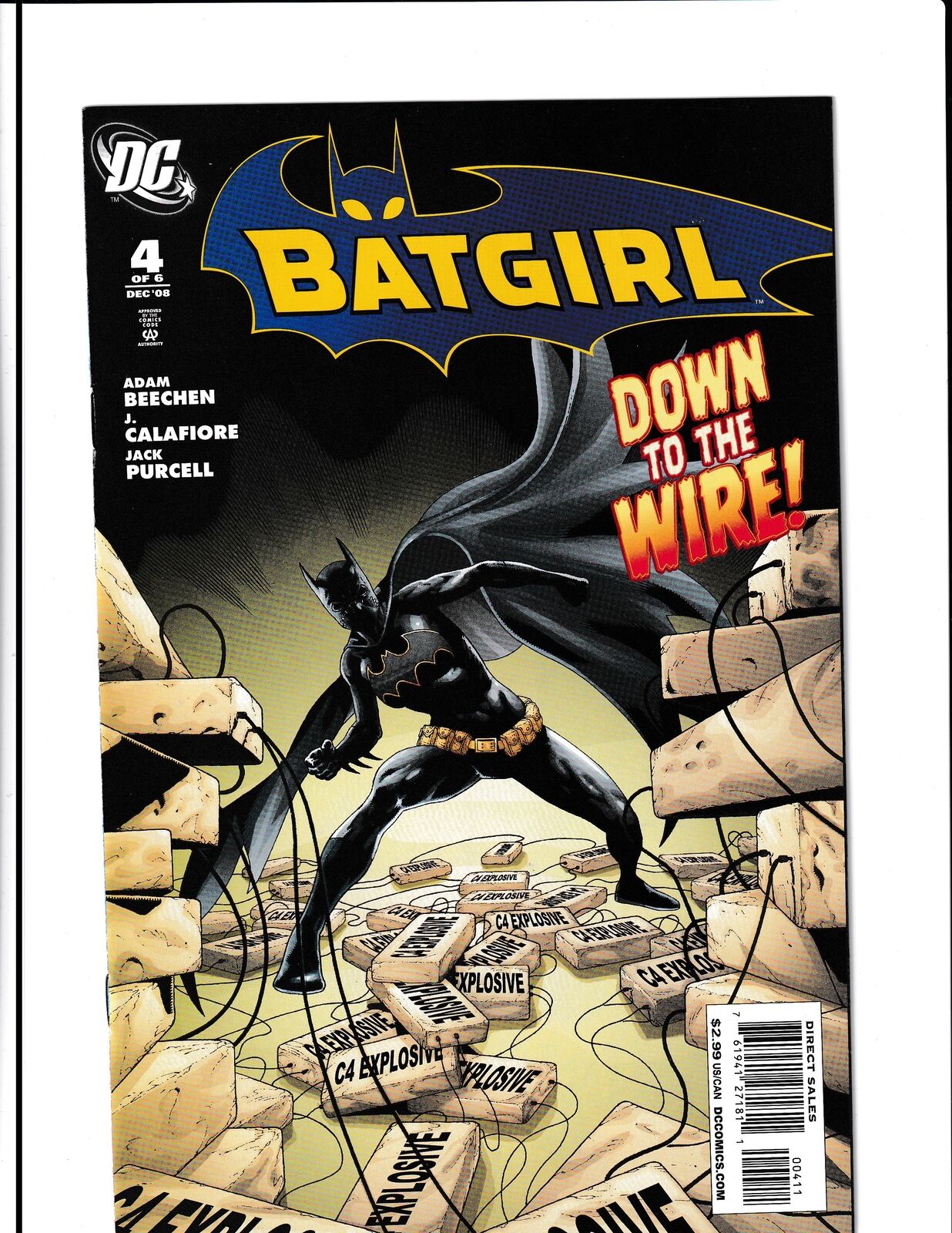 Batgirl #4 (2008) DC Comics