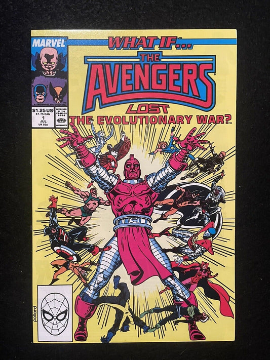 What if... The Avengers Lost the Evolutionary War? #1 (1989) HIGHER GRADE Marvel