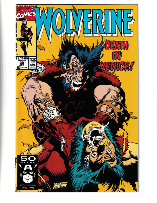 Wolverine #38 (1991) High Grade Marvel Comics