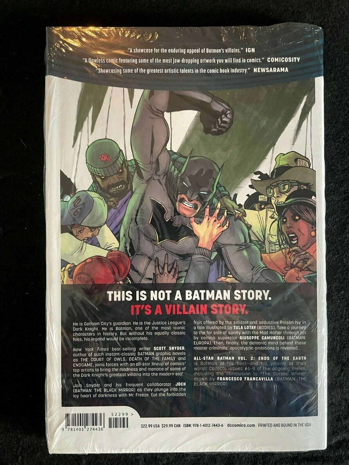 All-Star Batman "End of the Earth" HARDCOVER Book #2 NEW SEALED DC Comics 2017